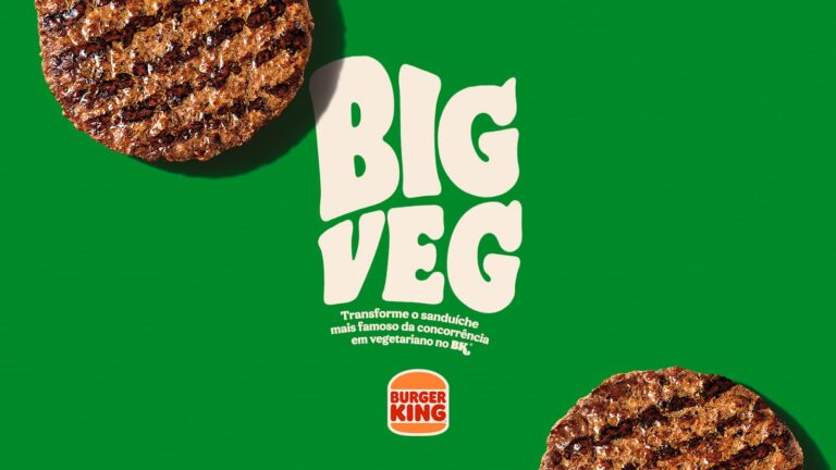 Burger King® provoca concorrência e convida consumidores a montarem o próprio Big Veg durante o mês da Páscoa