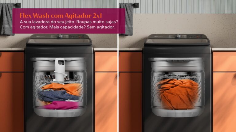 Lavadora Brastemp Flex Wash