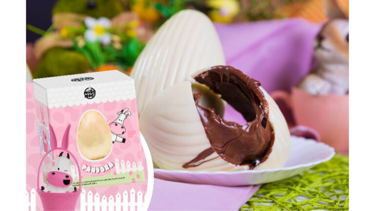 Milky Moo lança Ovo Pandora para a Páscoa com combinação de chocolates e brinde exclusivo