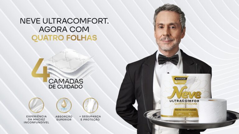 Neve lança Ultracomfort com campanha criativa