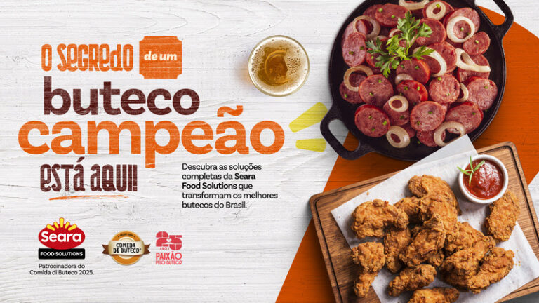 Seara reforça presença no Comida di Buteco com desafio regional e ações voltadas aos botecos participantes