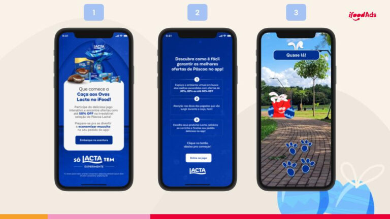 iFood e Lacta promovem Caça aos Ovos tecnológica e imersiva com ofertas imperdíveis nesta Páscoa