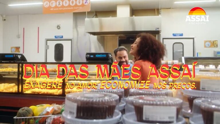 Assaí pede para clientes não economizarem no amor em campanha de ‘Dia das Mães’