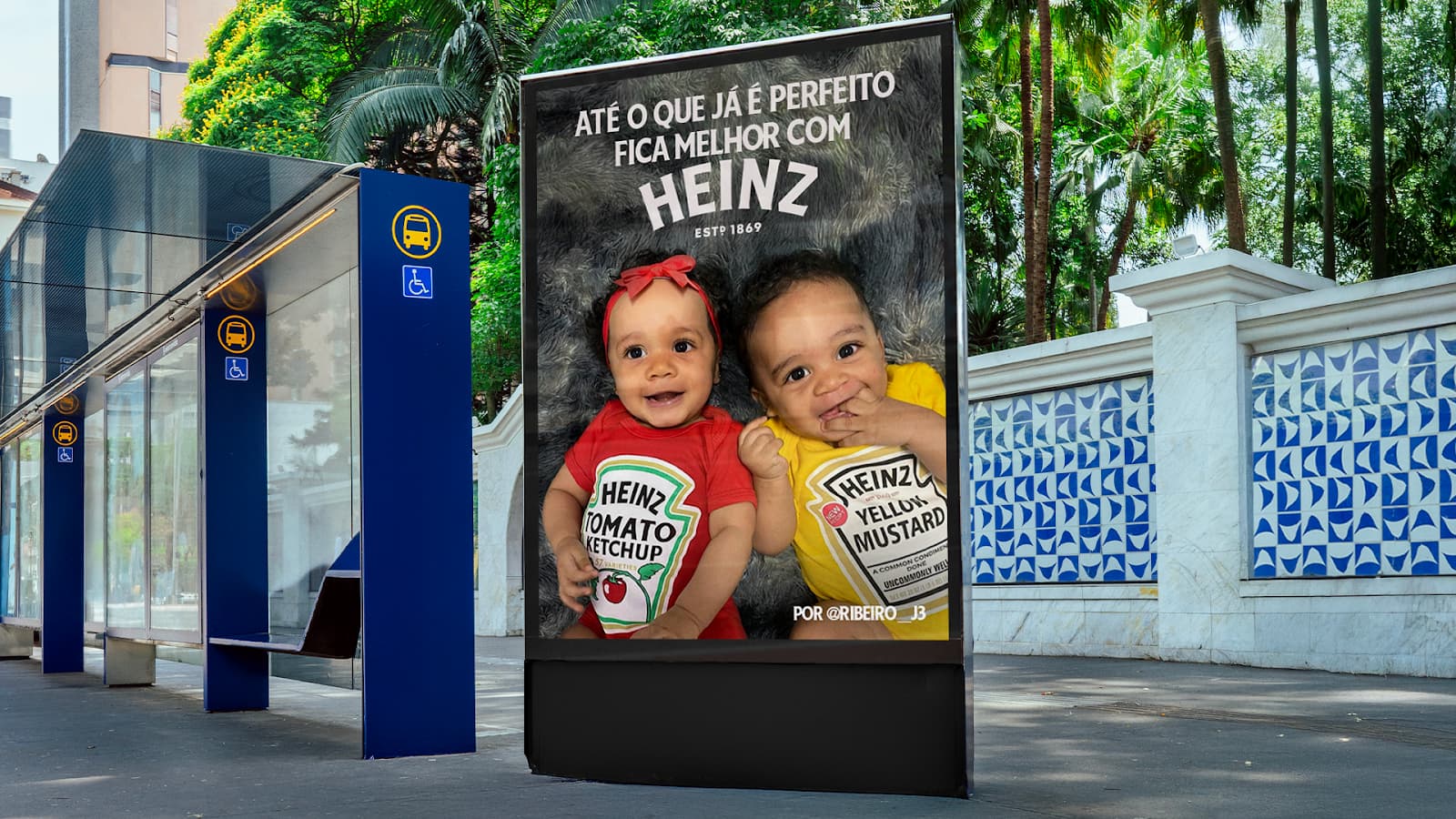 Bebês vestidos de Heinz protagonizam campanha de Dia das Mães da marca