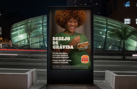 Burger King® dá combinações inusitadas para matar o desejo de grávidas