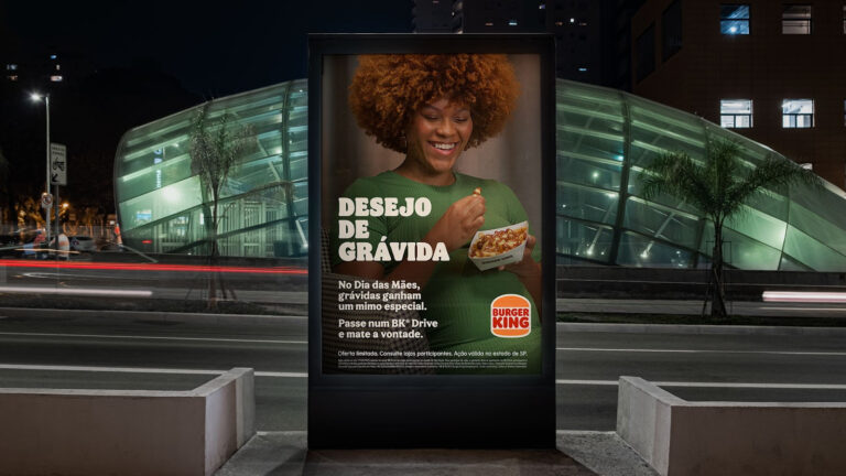 Burger King® dá combinações inusitadas para matar o desejo de grávidas