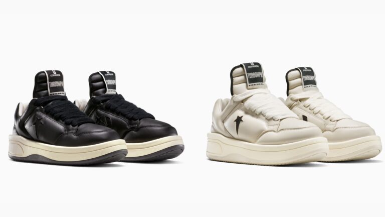 Converse lança silhueta inédita com Rick Owens_