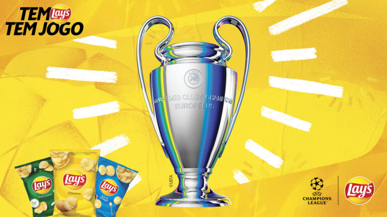 LAY’S® promove patrocínio da UEFA Champions League 2025 e convida fãs a acompanharem o campeonato com o snack