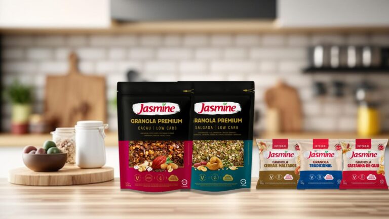 Novas Granolas - Jasmine Alimentos