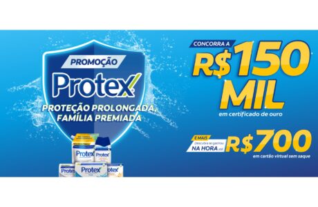 Protex realiza promoção com prêmios de até R$ 150 mil