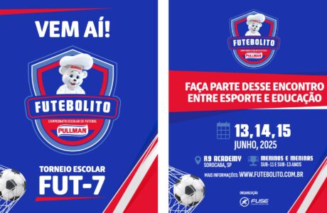 Pullman lança a primeira edição do Futebolito, campeonato de futebol para jovens