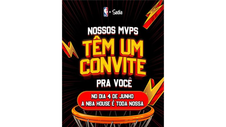 Sadia inova na NBA House e convida fãs para uma noite exclusiva