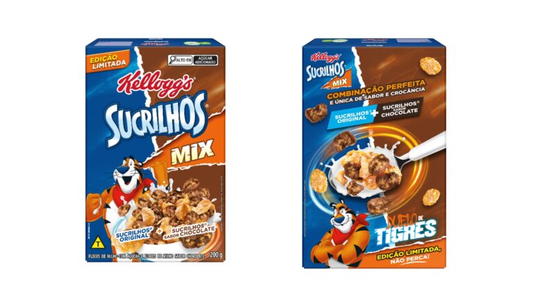Sucrilhos® Mix lança “Duelo de Tigres” e une dois sabores em embalagem única