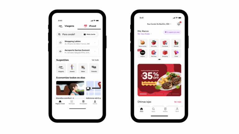 Uber e iFood anunciam parceria no Brasil
