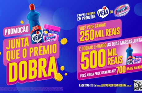 Veja e Vanish dão prêmios de até R$ 500 mil em nova promoção
