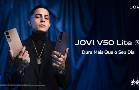 JOVI anuncia campanha do novo V50 Lite 5G com MC Hariel