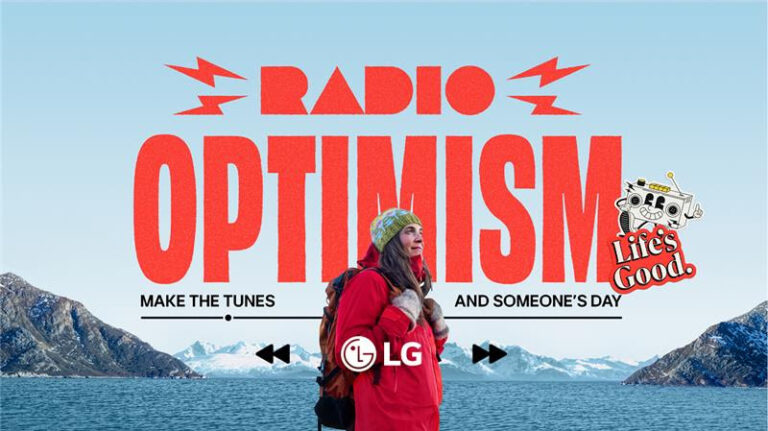 LG lança campanha “Radio Optimism”