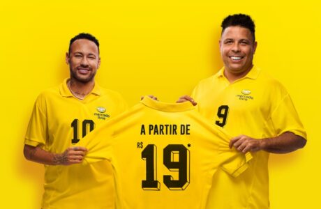Mercado Livre escala Neymar e Ronaldo para promover frete grátis a partir de R$19