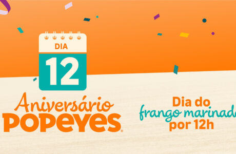 Popeyes® comemora 53 anos no mundo com ofertas exclusivas no dia 12 de junho