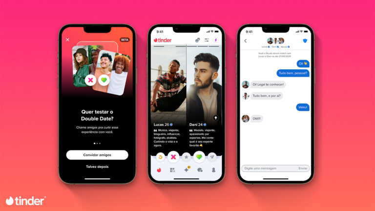 Tinder lança ‘Double Date’