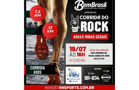 Bem Brasil patrocina Corrida do Rock em Araxá-MG