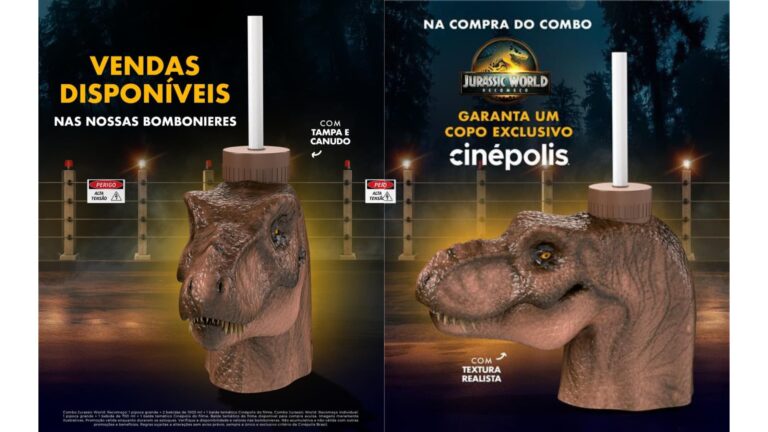 Cinépolis lança combo exclusivo de Jurassic World Recomeço