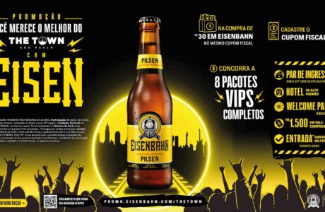 Eisenbahn lança promoção com experiência VIP no festival