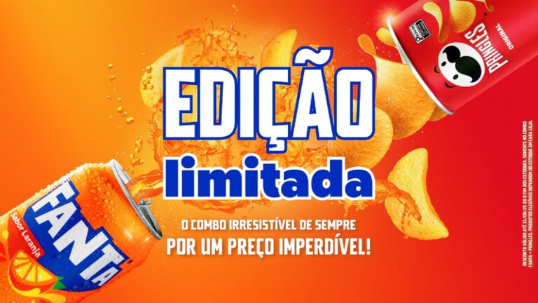 Fanta e Pringles® apostam em combo icônico para o público jovem
