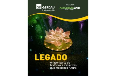 Gerdau anuncia apoio para a Amazônia Live – projeto do Rock in Rio e The Town