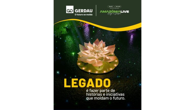 Gerdau anuncia apoio para a Amazônia Live - projeto do Rock in Rio e The Town