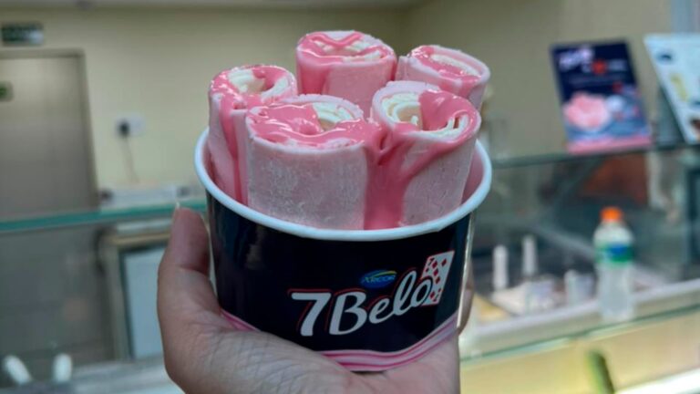 Gostinho da infância Ice Cream Roll se une a 7Belo para uma collab única