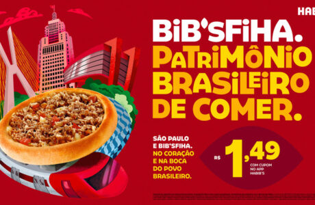 Habib’s lança campanha que consagra a Bib’sfiha como patrimônio brasileiro de comer