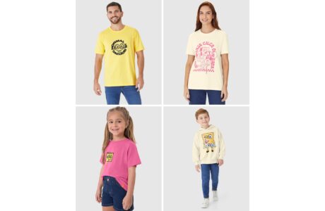 MALWEE E MALWEE KIDS LANÇAM COLEÇÃO INÉDITA INSPIRADA EM BOB ESPONJA CALÇA-QUADRADA