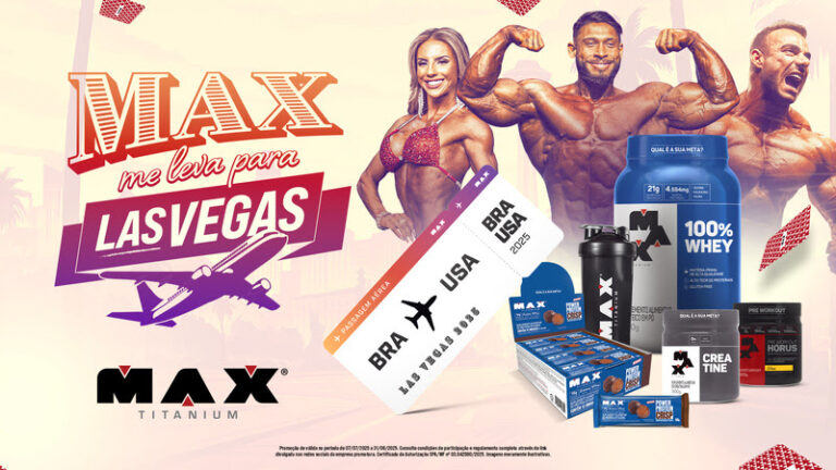 Max Titanium vai levar um fã para o maior campeonato de fisiculturismo do mundo em Las Vegas