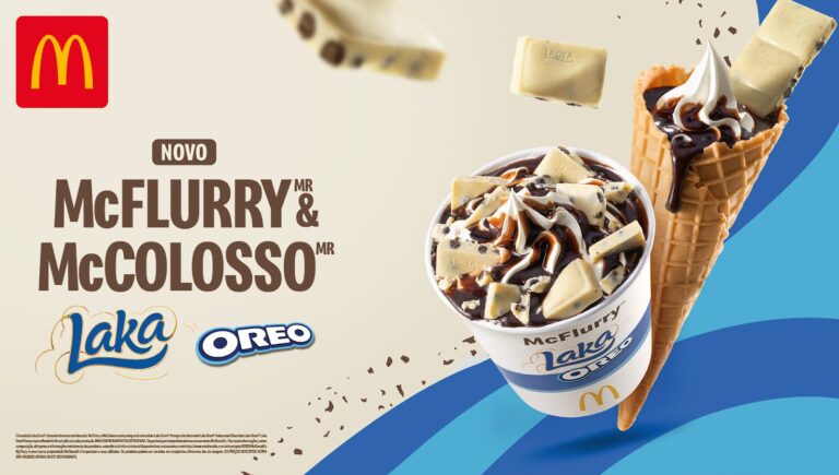 McFlurry e McColosso Laka Oreo chegam ao McDonald’s
