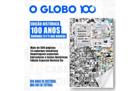 O GLOBO terá a maior edição impressa de sua história neste domingo (27)
