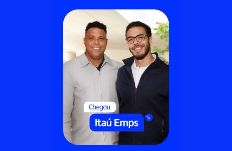Ronaldo apresenta Itaú Emps a Ronald