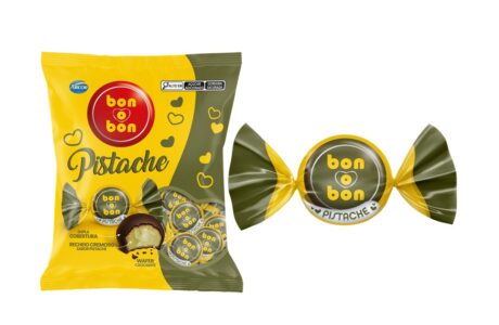 Sabor do momento pistache é a nova aposta do Bon o Bon da Arcor