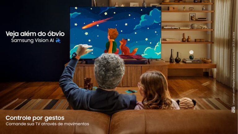 Samsung traz tecnologia que transforma a experiência de consumir conteúdo com as TVs QLED Vision AI