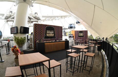 União estreia no segmento de cafés em cápsula com ação na maior roda-gigante da América Latina