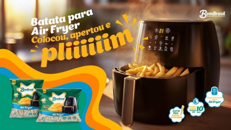 Bem Brasil lança Batata Air Fryer de 1,2 kg (1)