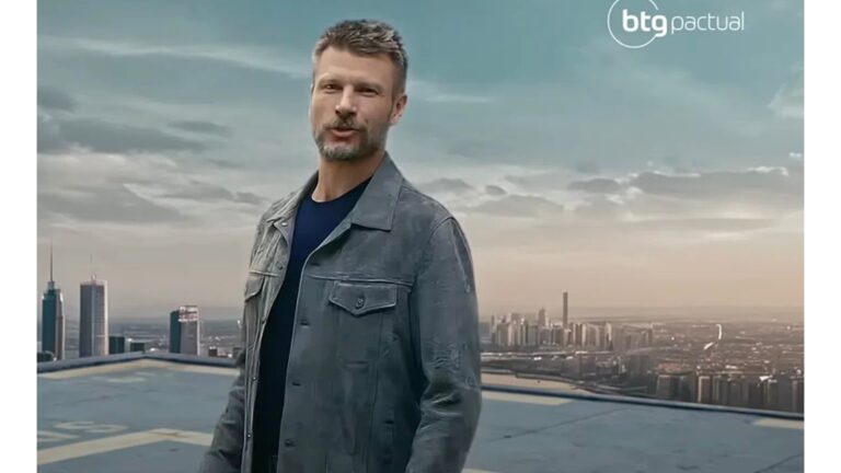 Com Rodrigo Hilbert, Silvia Braz e Alex Atala, nova campanha do BTG Pactual destaca IOF zero para compras internacionais