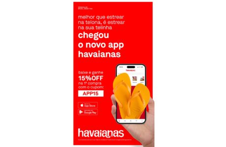 Havaianas lança seu primeiro aplicativo e mira em 100 mil downloads até fim do ano