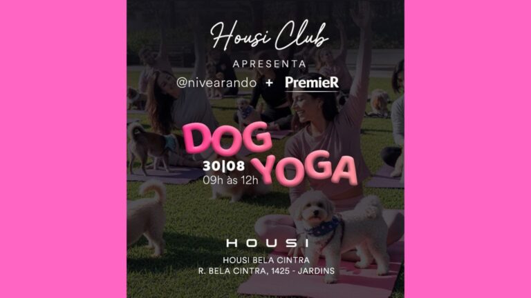 Housi e PremieRpet promovem Dog Yoga
