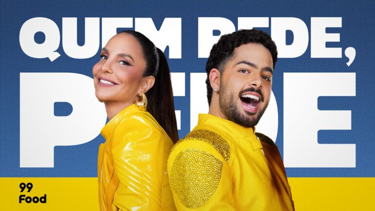 Ivete Sangalo e Pedro Sampaio em feat inédito para campanha de 99Food