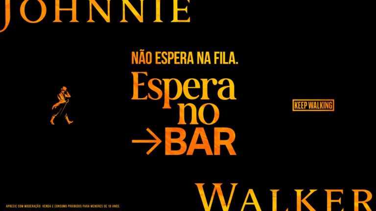 Johnnie Walker cria movimento Espera no Bar