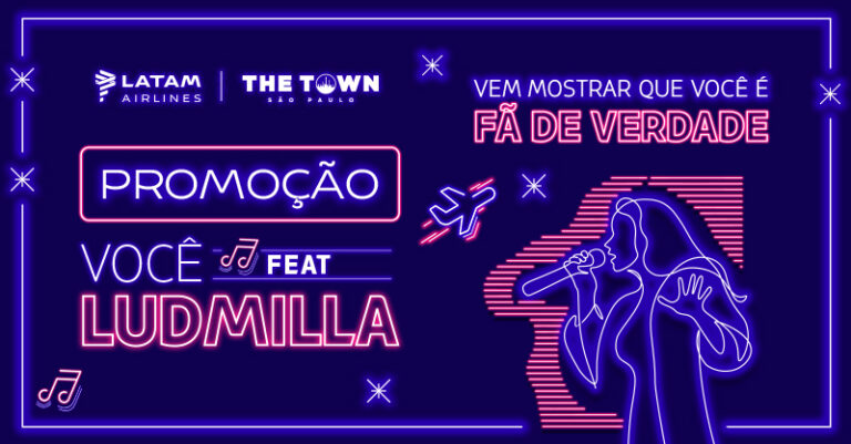 LATAM Airlines e Spotify buscam super fãs de LUDMILLA em ação inédita e oferecem experiência exclusiva com a artista