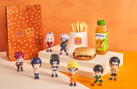 Naruto está de volta ao Burger King® no Combo King Jr.