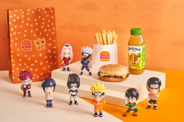 Naruto está de volta ao Burger King® no Combo King Jr.