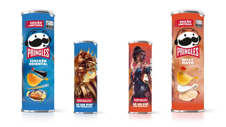 Pringles lança sabores Chicken Oriental e Spicy Mayo em parceria com a LTA Sul